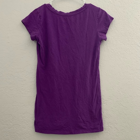 Zumiez Purple V-Neck - Picture 2 of 2